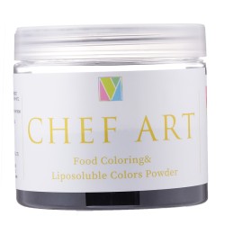 chefArt J系列 油溶性色粉 巧克力色粉 黑色/100g chefArt J系列 油溶性色粉 巧克力色粉 黑色/100g