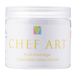 chefArt 食品級油溶性色粉 巧克力色粉 白色/300g chefArt 食品級油溶性色粉 巧克力色粉 白色/300g